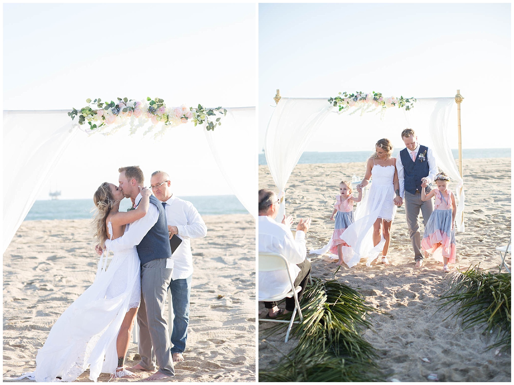 California Beach Wedding