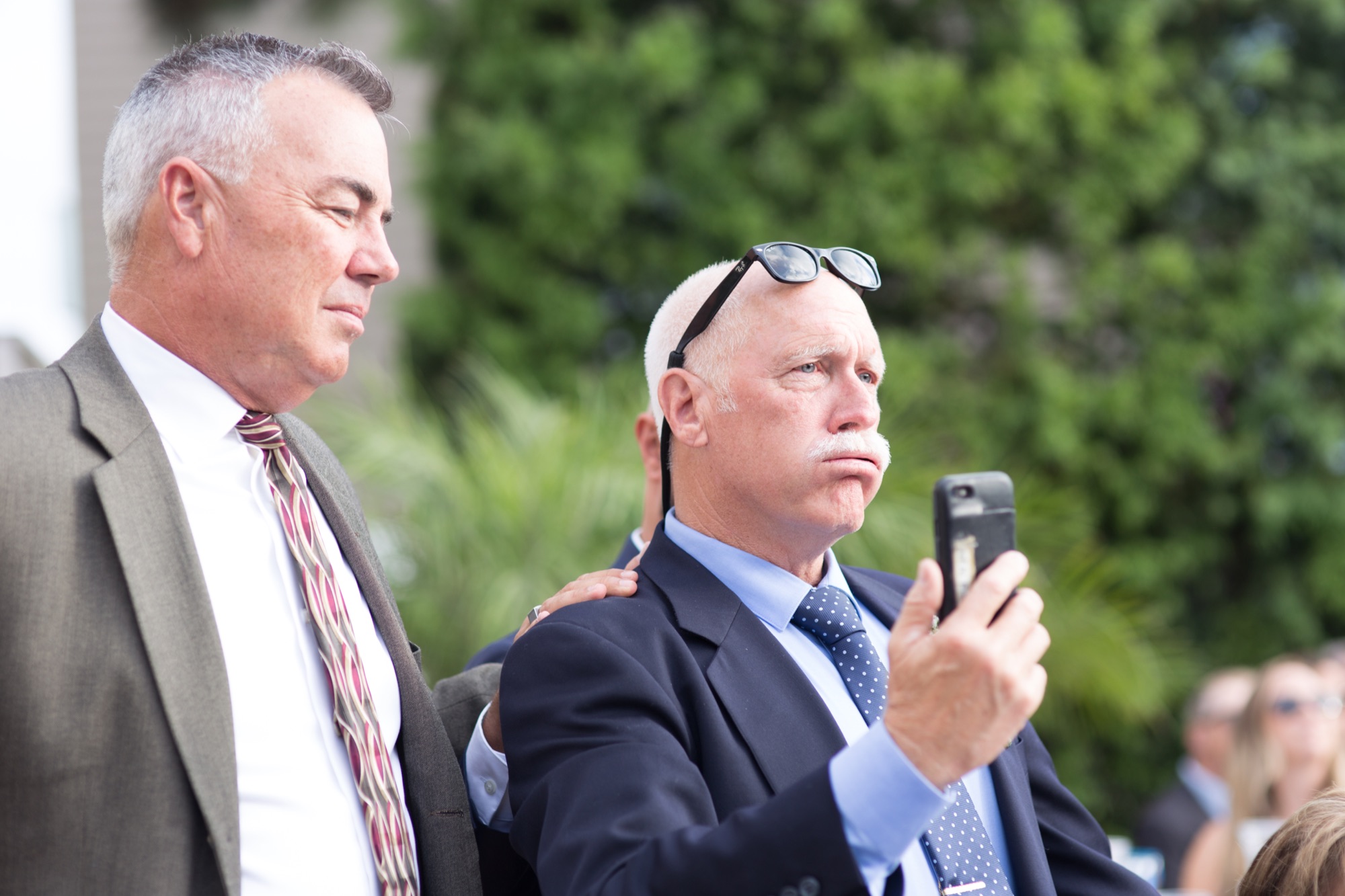 father of bride crying during first dance