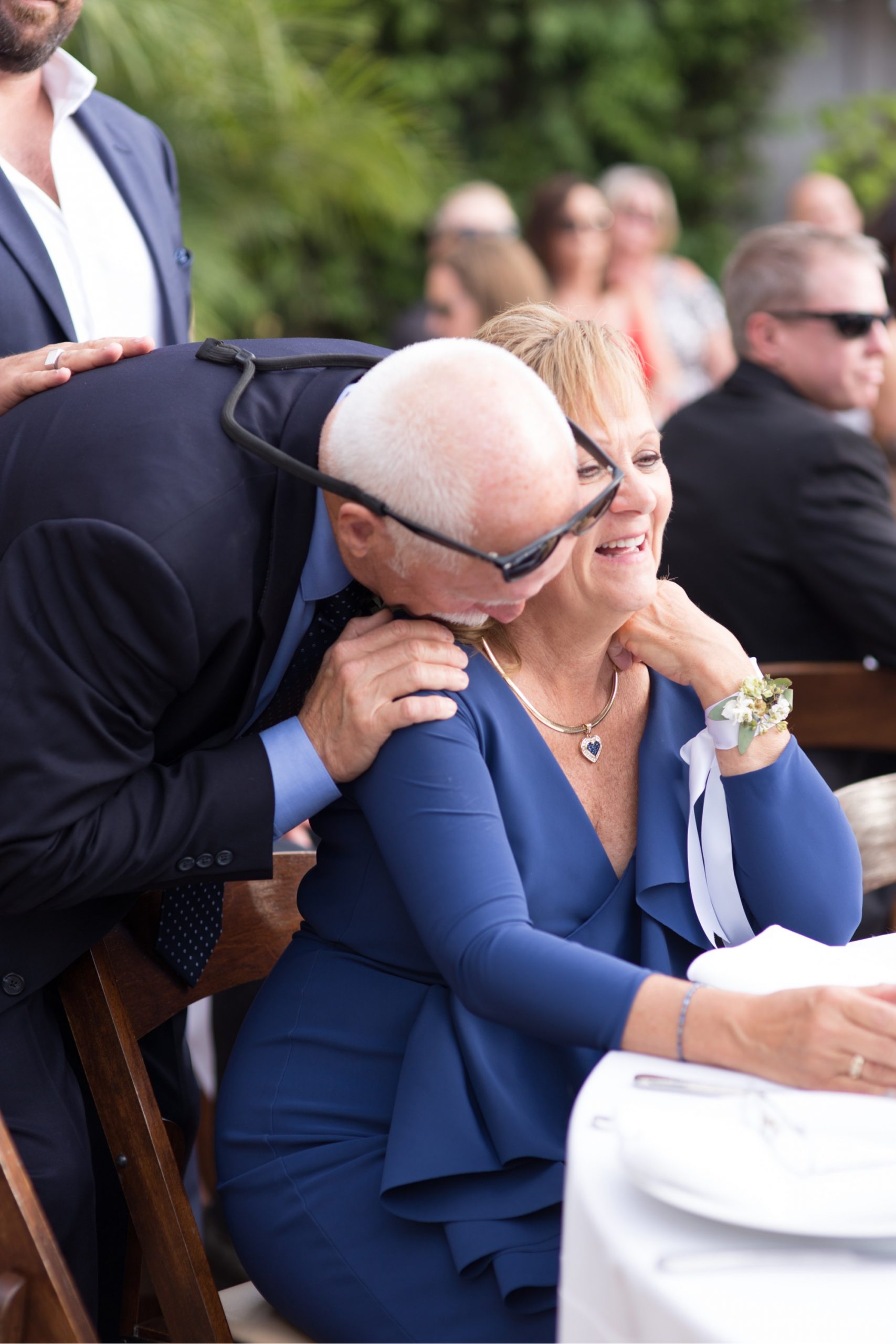 parents watching first dance 