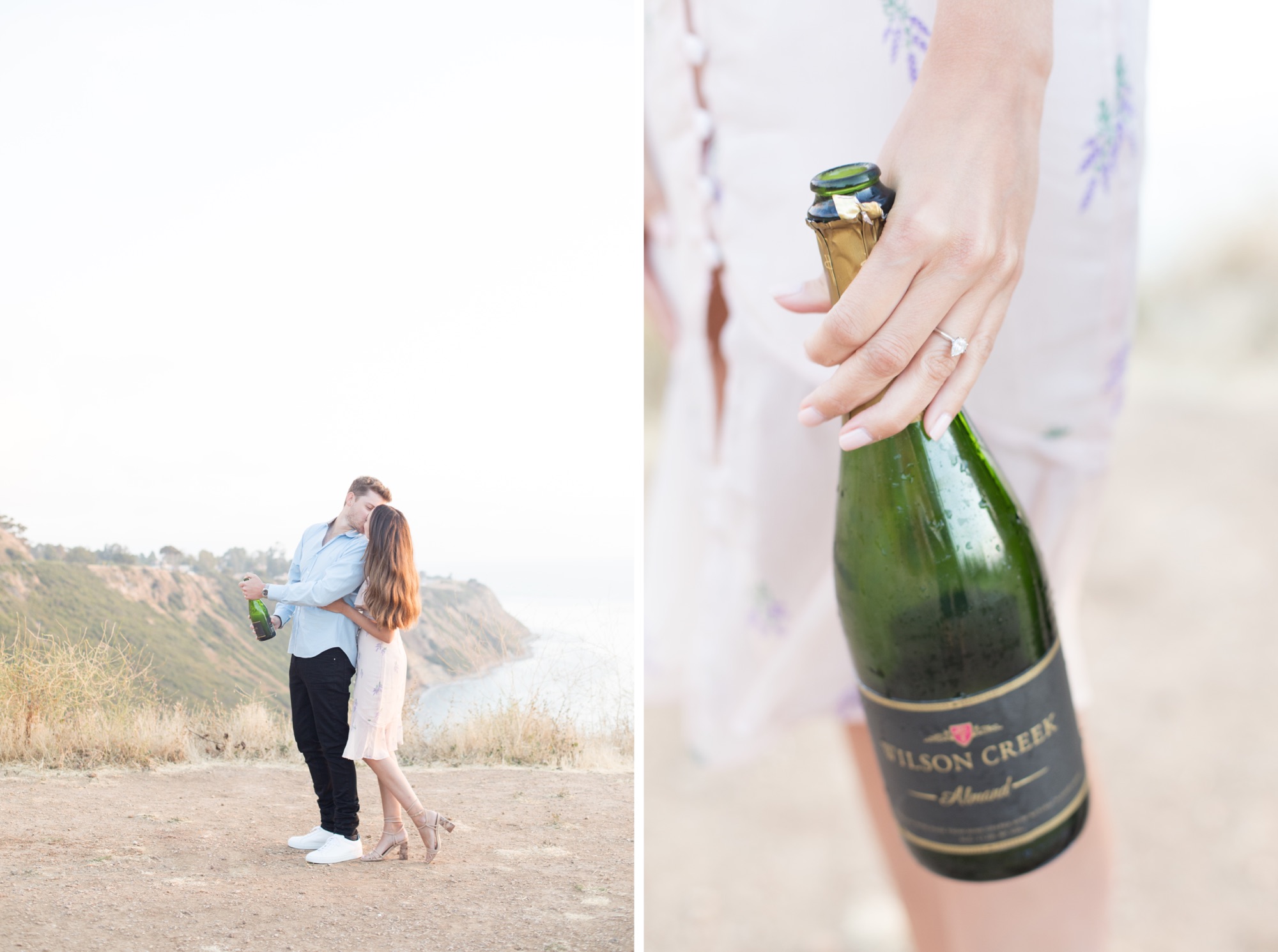 palos verdes engagement photos