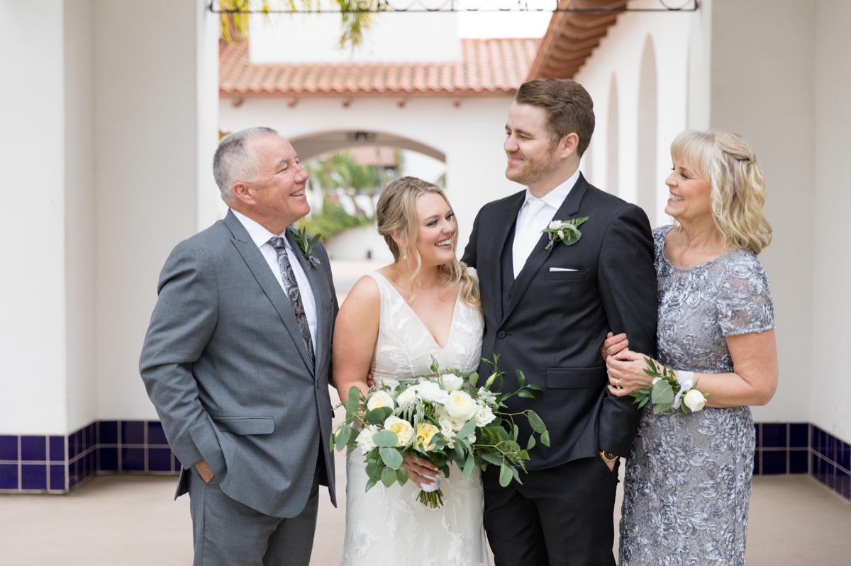 omni la costa resort carlsbad wedding family photos