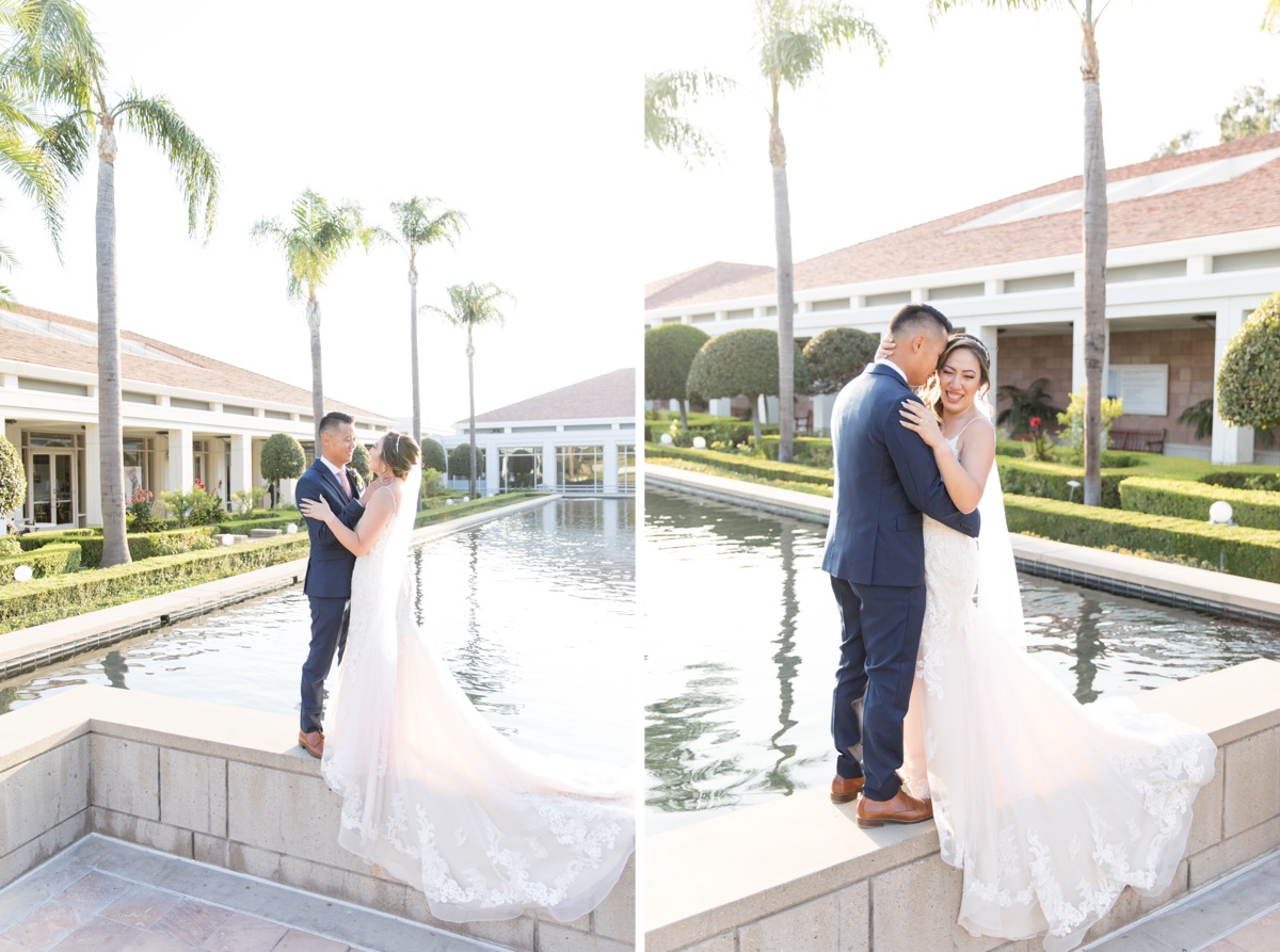 the richard nixon library wedding