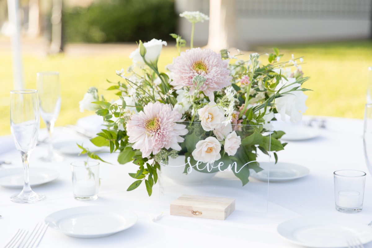 reception centerpieces by lily roden floral studio 