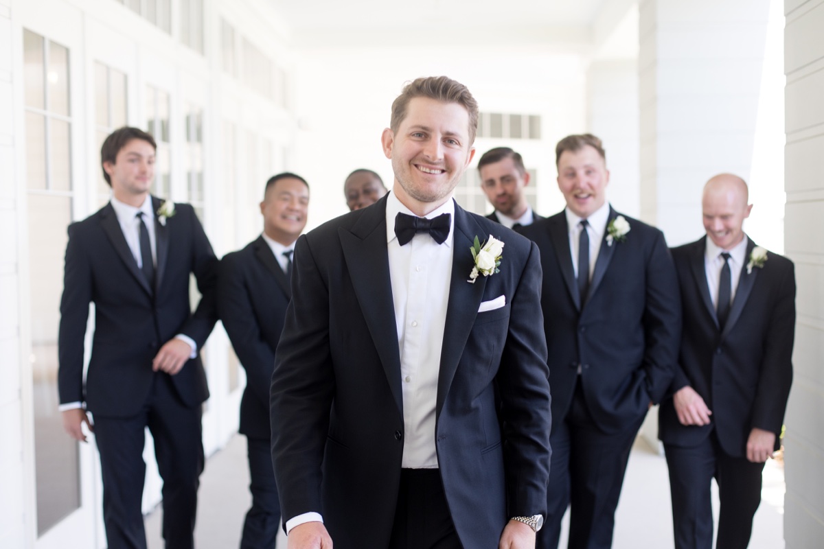 newport beach wedding groomsmen