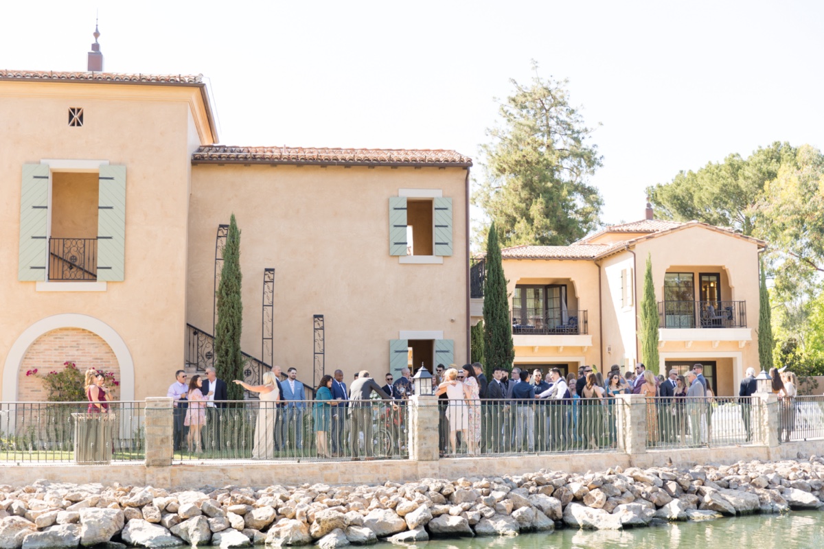 westlake village inn wedding cocktail hour