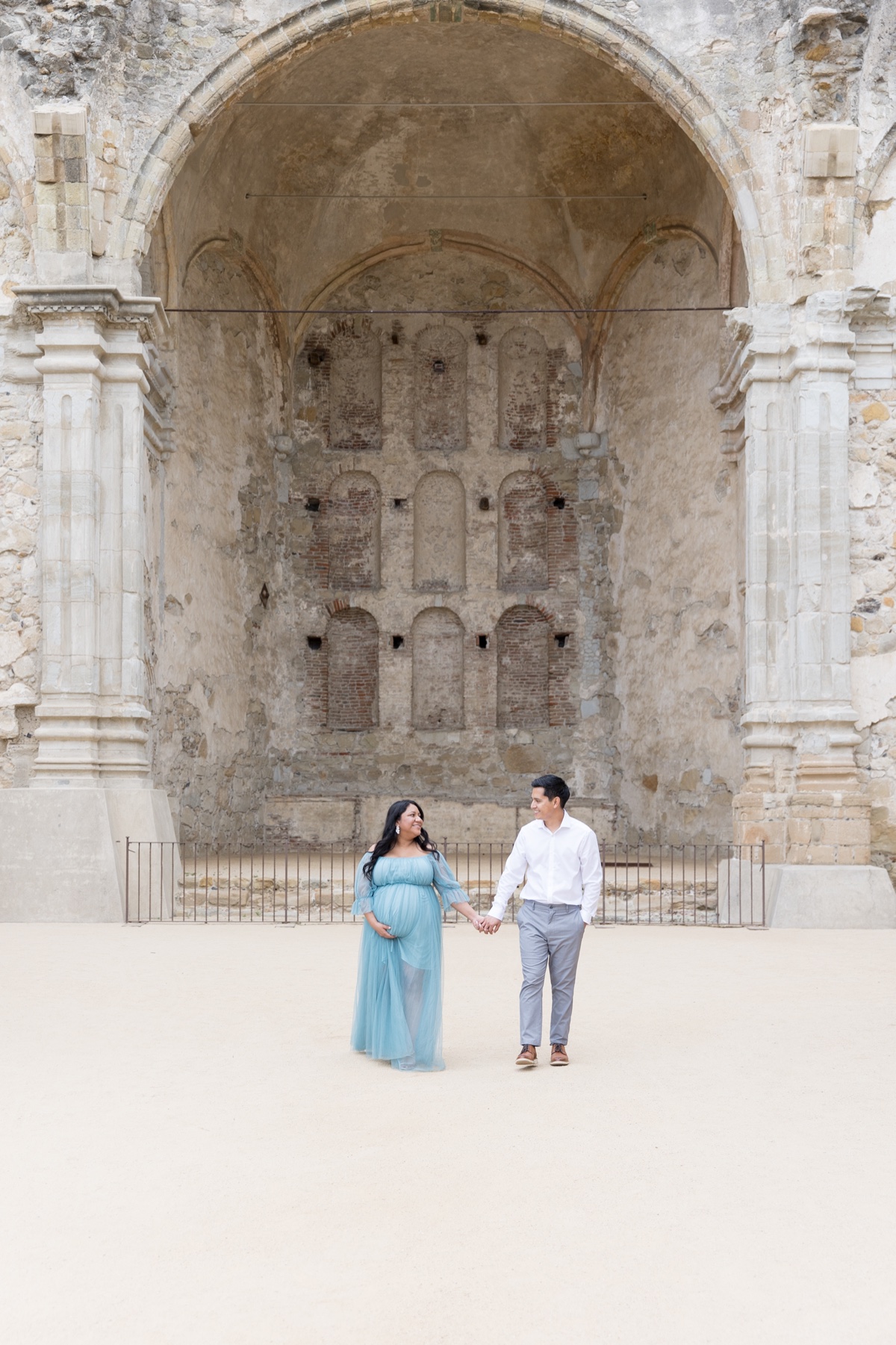 mission san juan capistrano maternity photographer