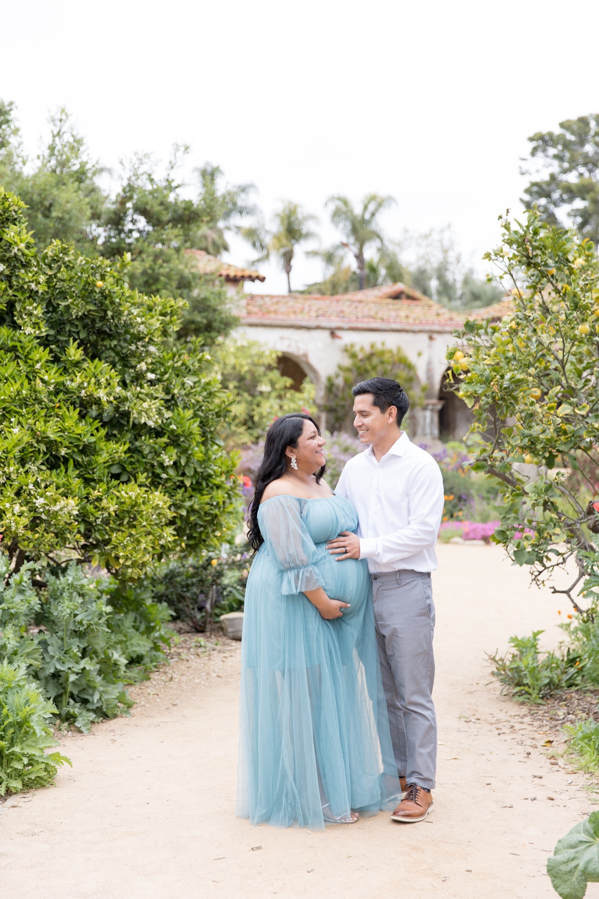 mission san juan capistrano maternity photos