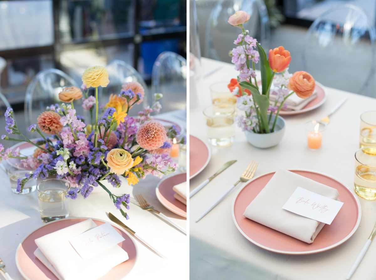 San Diego Botanic Garden Wedding reception