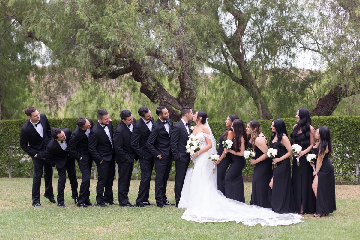 black bridesmaid dresses