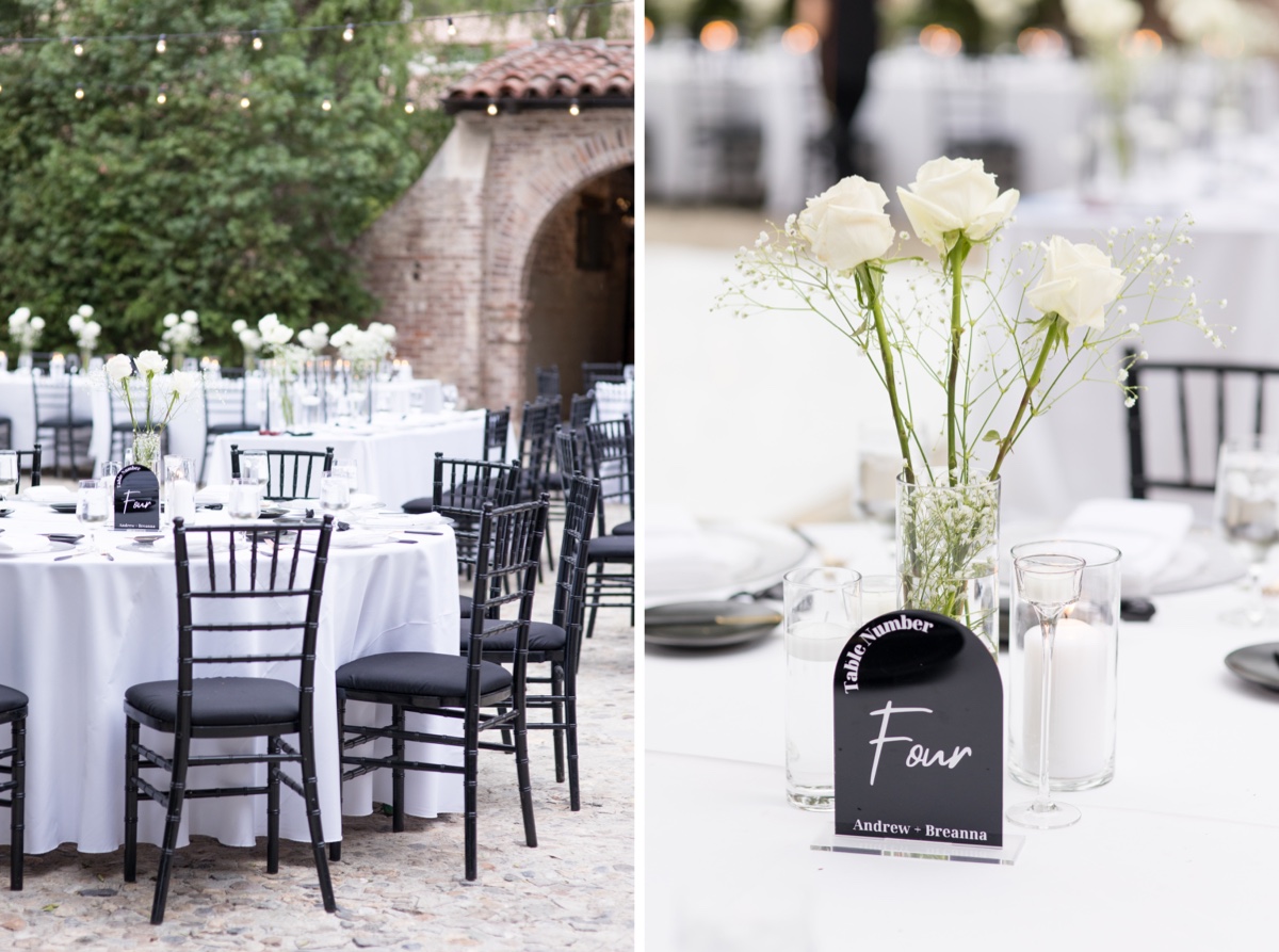 Hummingbird Nest Ranch Wedding reception