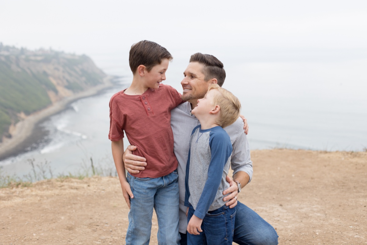 palos verdes beach family photos