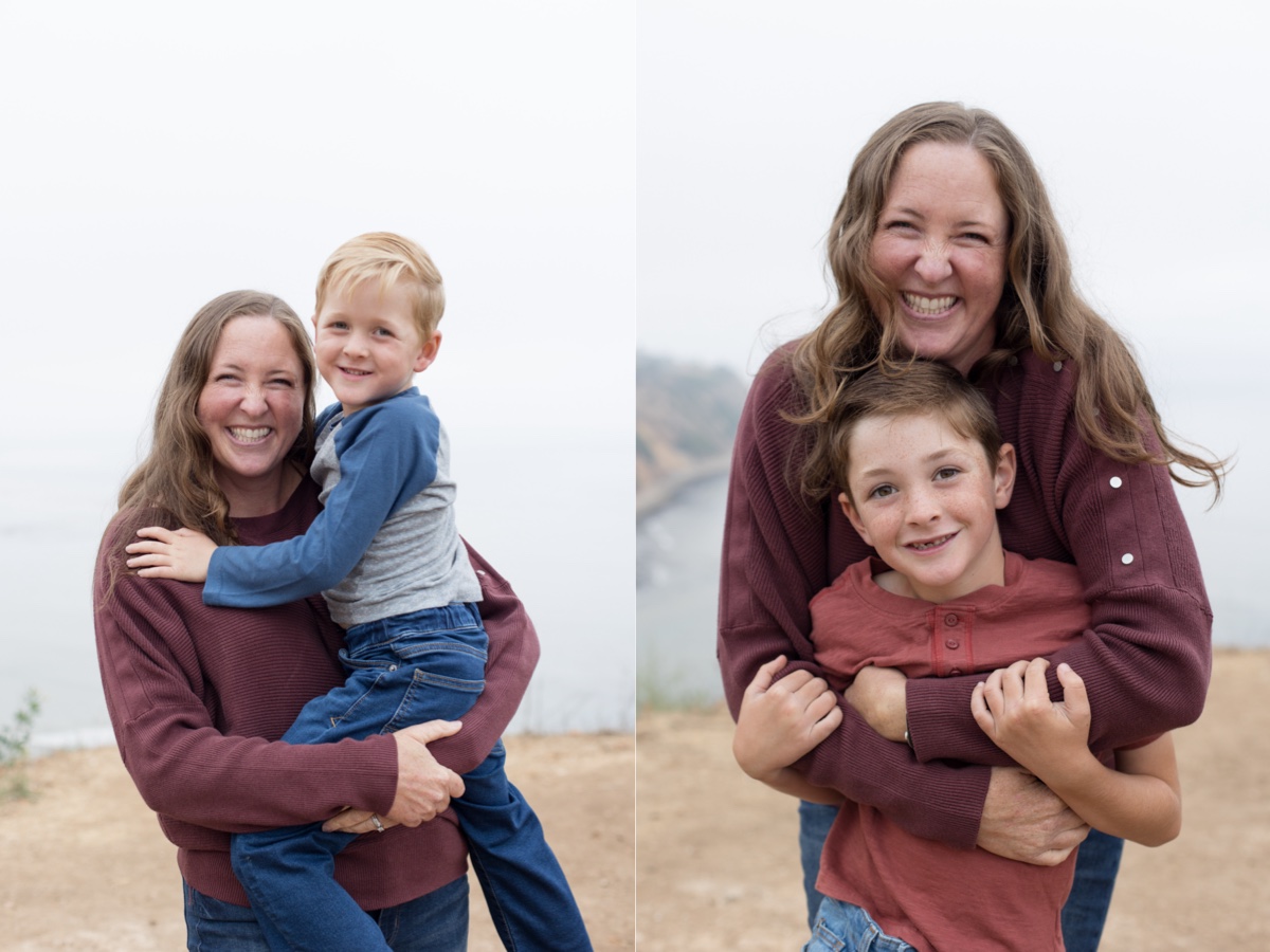 palos verdes beach family photos