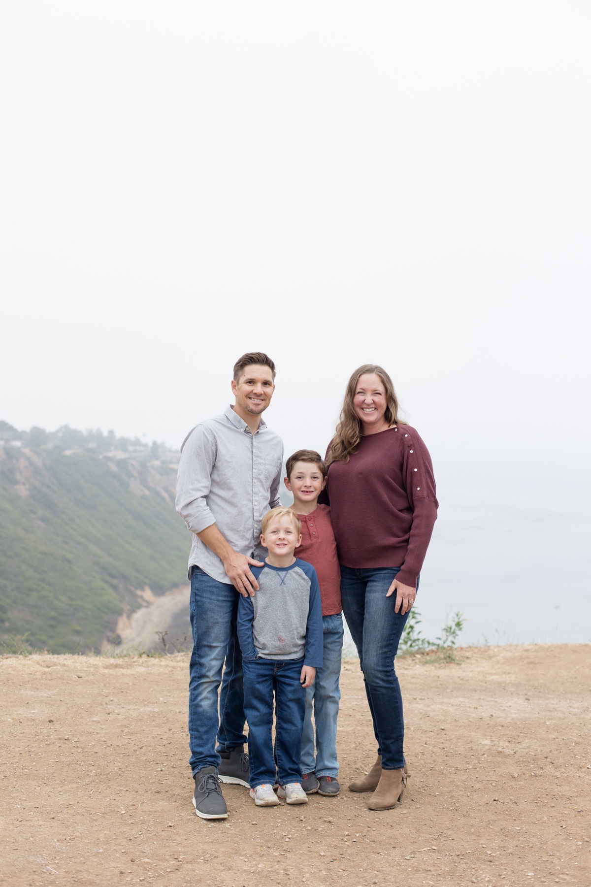 palos verdes beach family photos