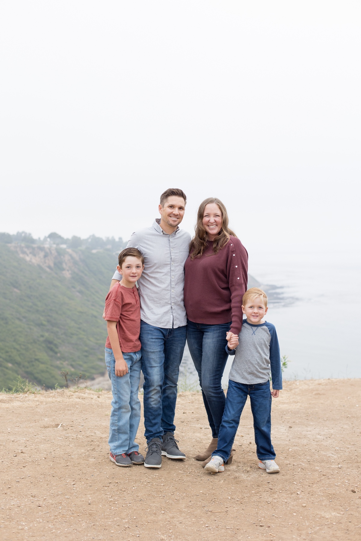 palos verdes beach family photos