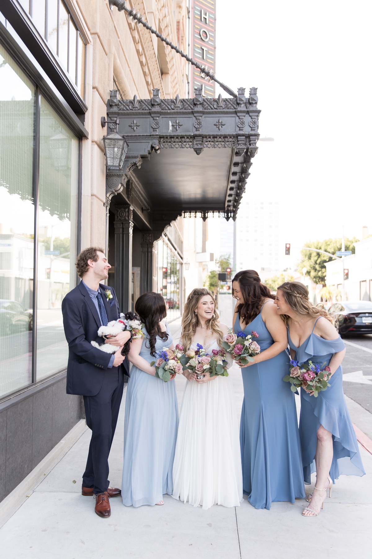 los angeles warehouse wedding at the hnypt