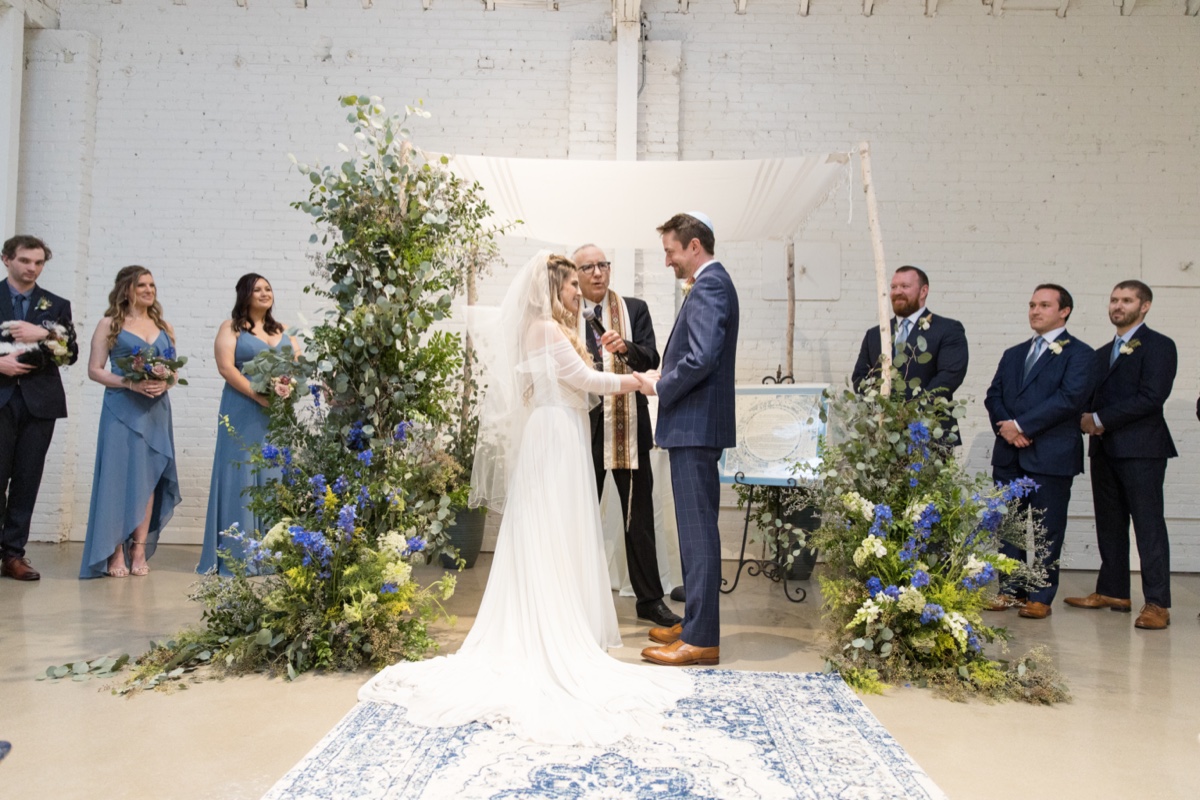 los angeles warehouse wedding at the hnypt