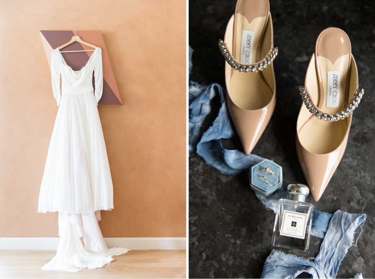 los angeles warehouse wedding at the hnypt