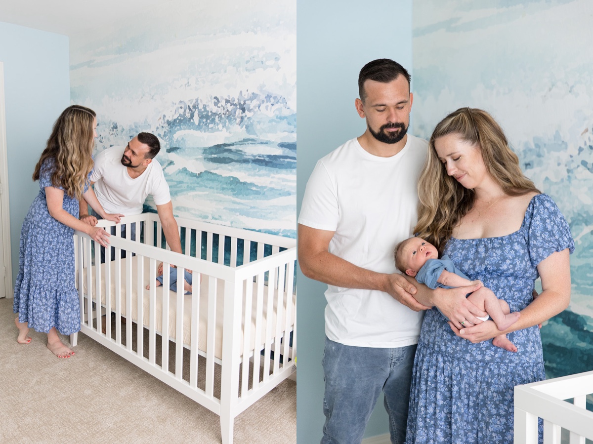 seal beach newborn photographer 