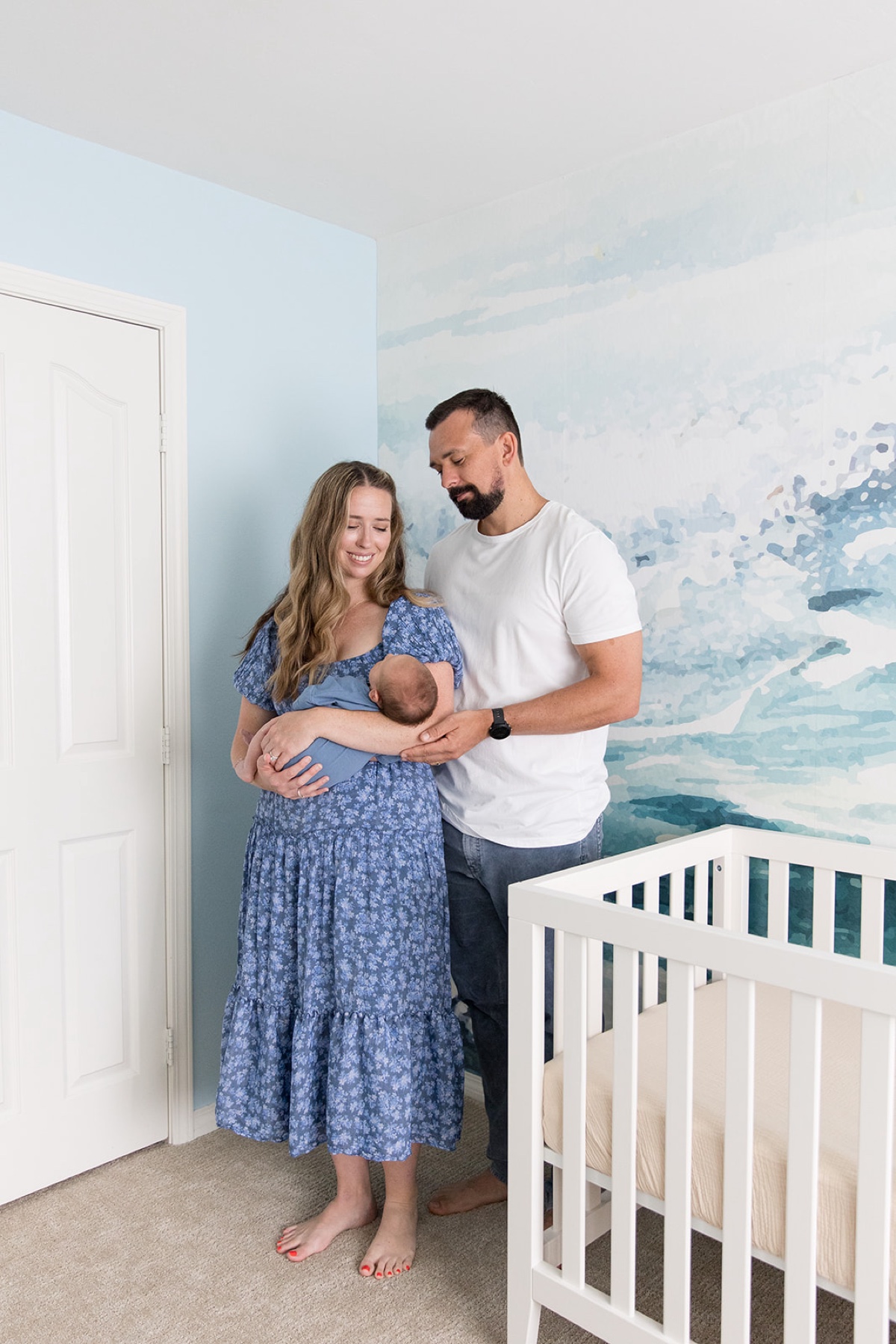 seal beach newborn photographer 