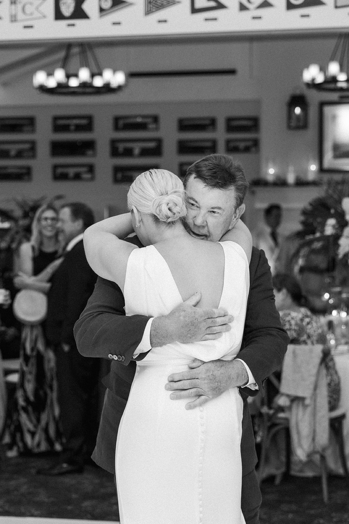 newport beach wedding father daughter dance