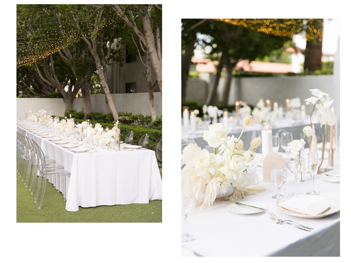 reception at the avalon hotel palm springs wedding