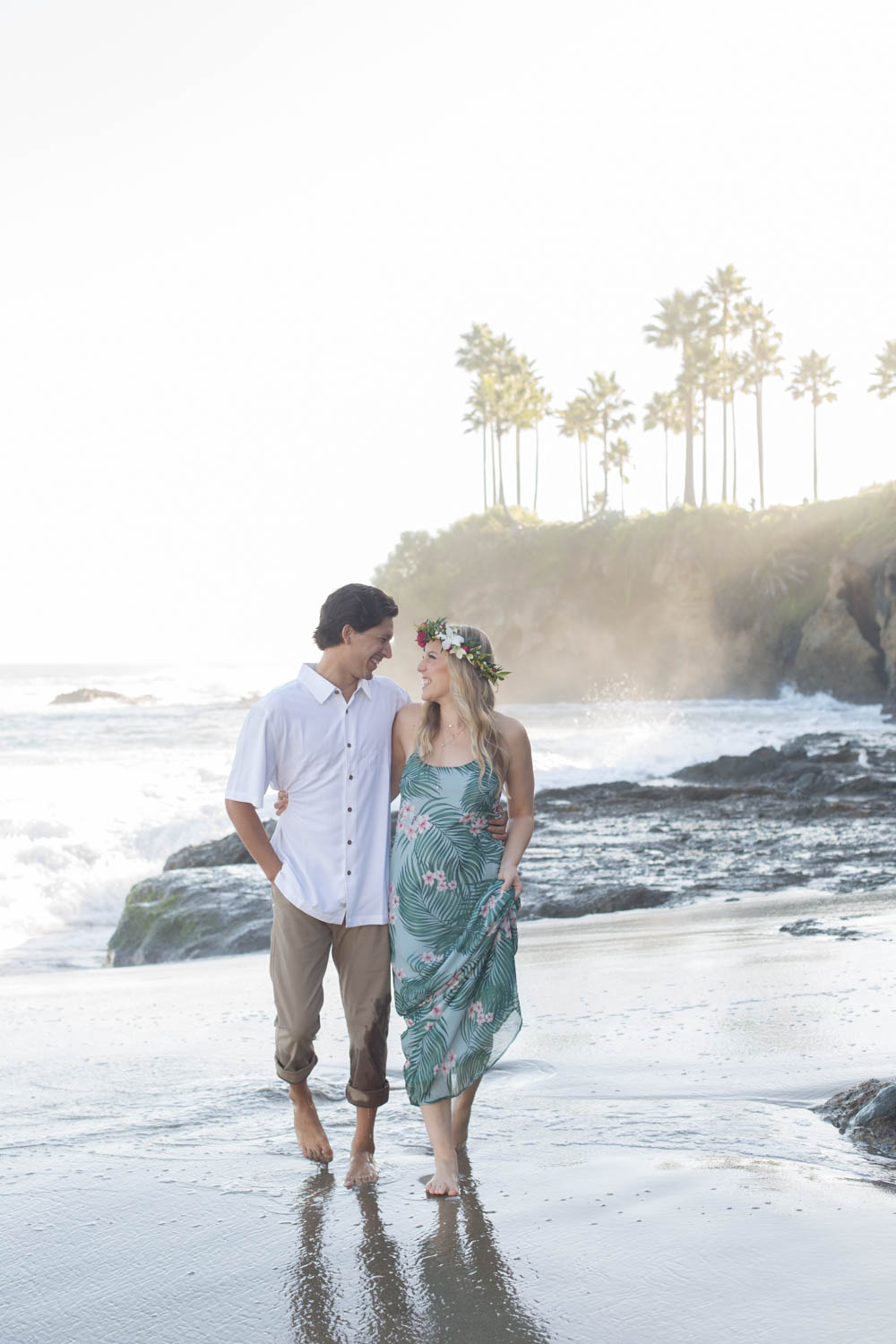 Hawaiian-Inspired-Laguna-Beach-Engagement
