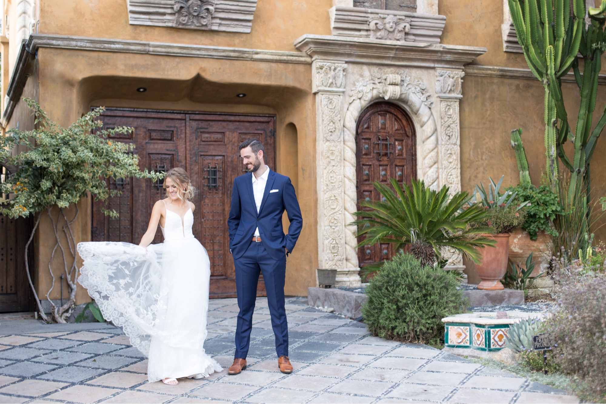 bride and groom tuscany wedding