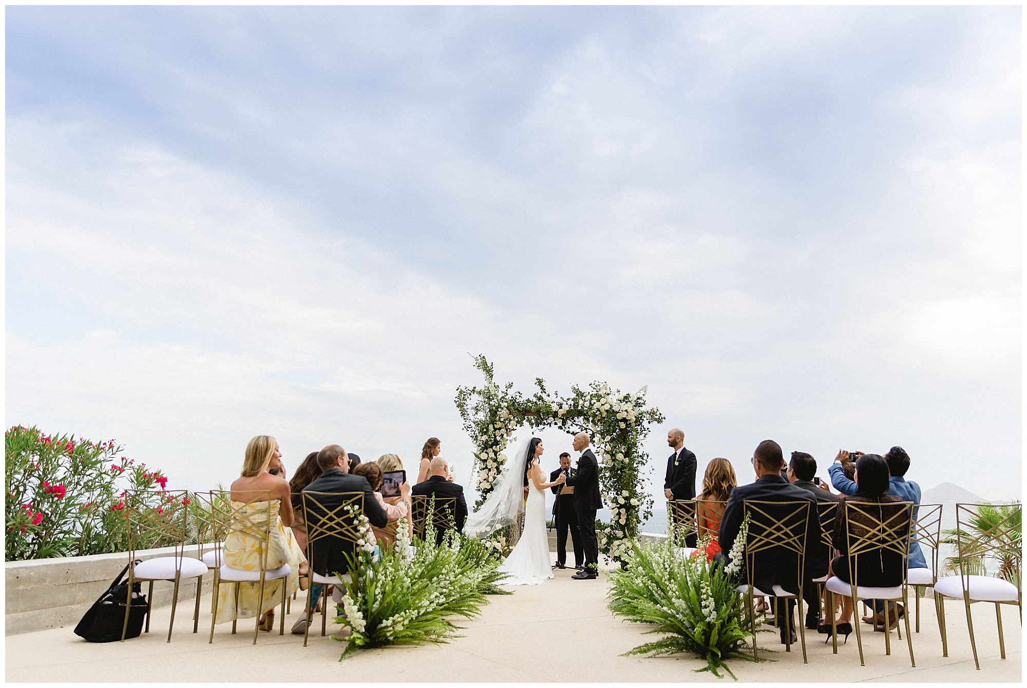 The cape a thompson hotel wedding ceremony