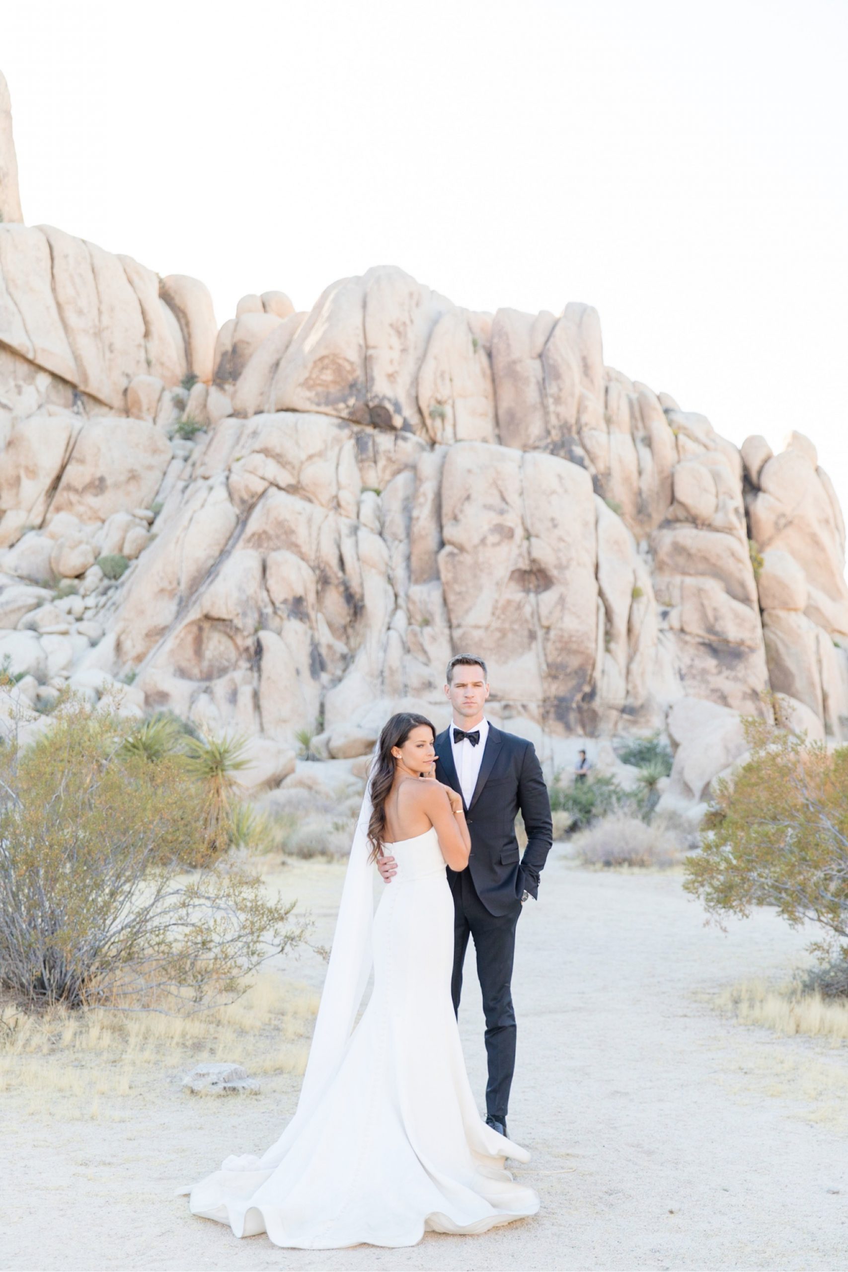 joshua tree wedding portraits