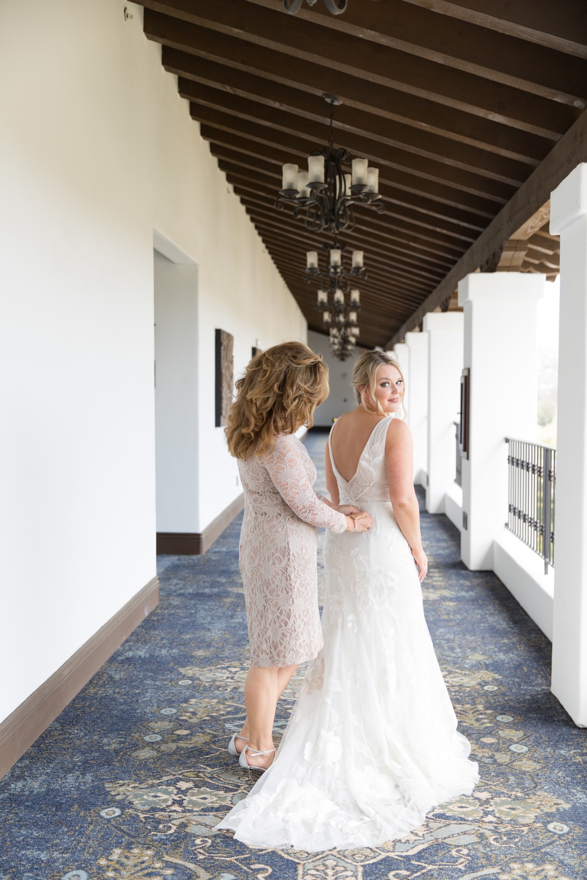 bride getting ready
