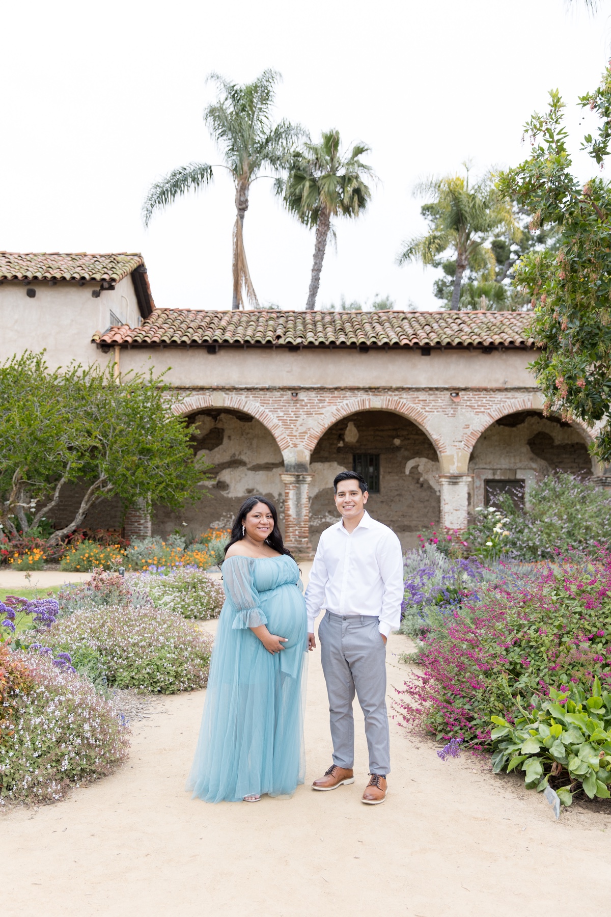 mission san juan capistrano maternity photos