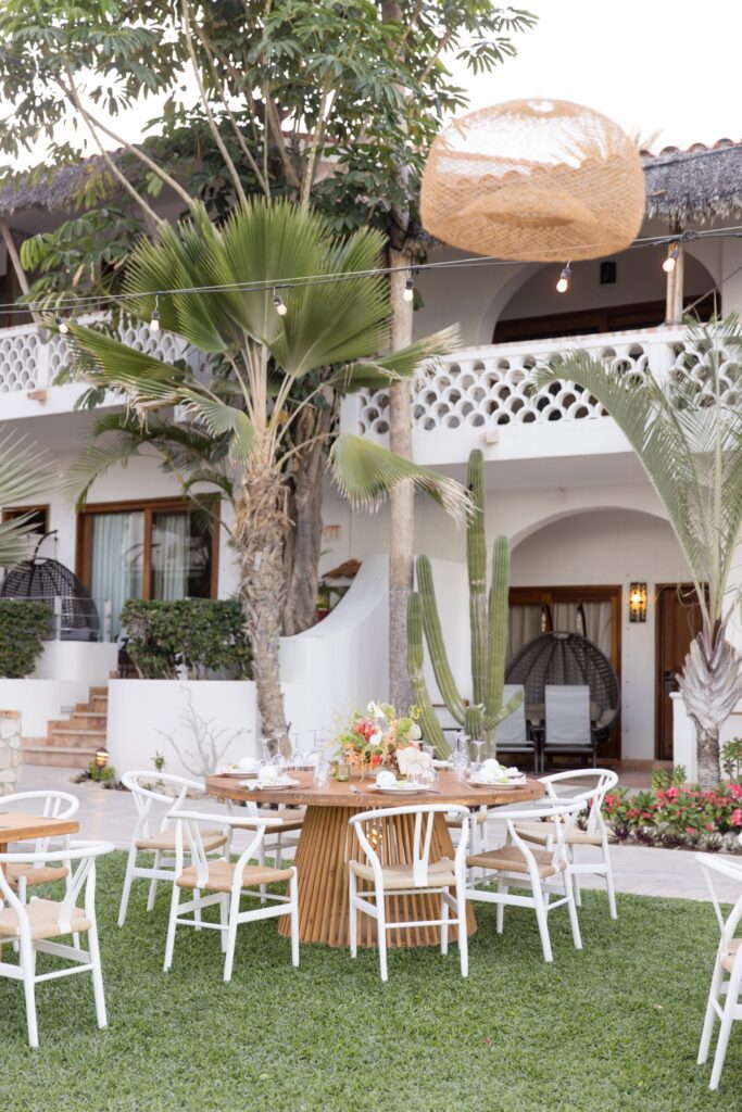 Cabo Surf Hotel wedding reception in San José del Cabo